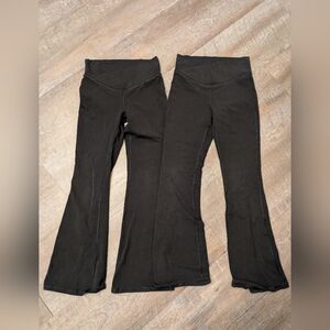 Old Navy Black High-Rise Flare Pants